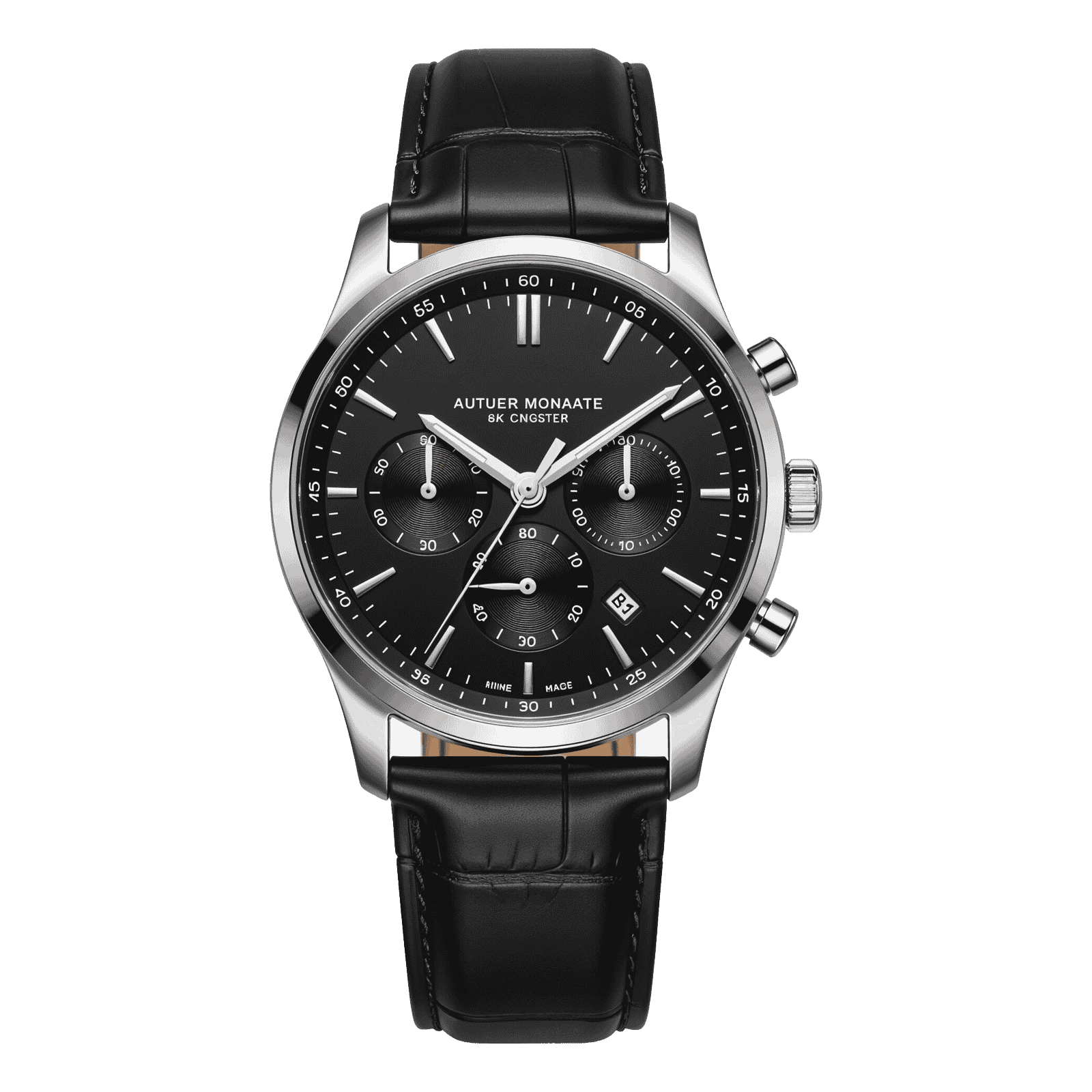 Classic Silver Dial Watch
