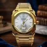 Bvlgari Octo Esfera Plateada Caja Oro