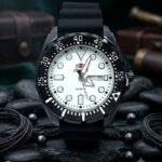 Orient Mako Esfera Blanca Caja Acero Pulso Negro