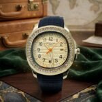 Patek Philippe Aquanaut Bisel Circonias Esfera Oro Caja Oro Pulso Negro