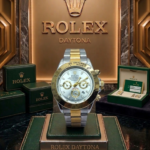 Rolex Daytona- Mixto con Esfera Plata