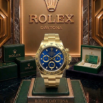 Rolex Daytona - Oro con Esfera Azul