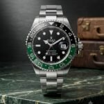 Rolex Submarino Bisel Verde  Esfera Negra  Acero