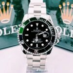 Rolex Submarino Bisel Verde  Esfera Negra  Acero - Imagen 4