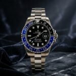 Rolex Submariner Bisel Azul y Negro  Esfera Negra  Acero